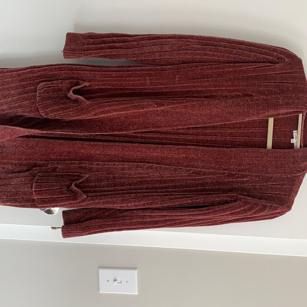 Size XS Rose Colored Cardigan